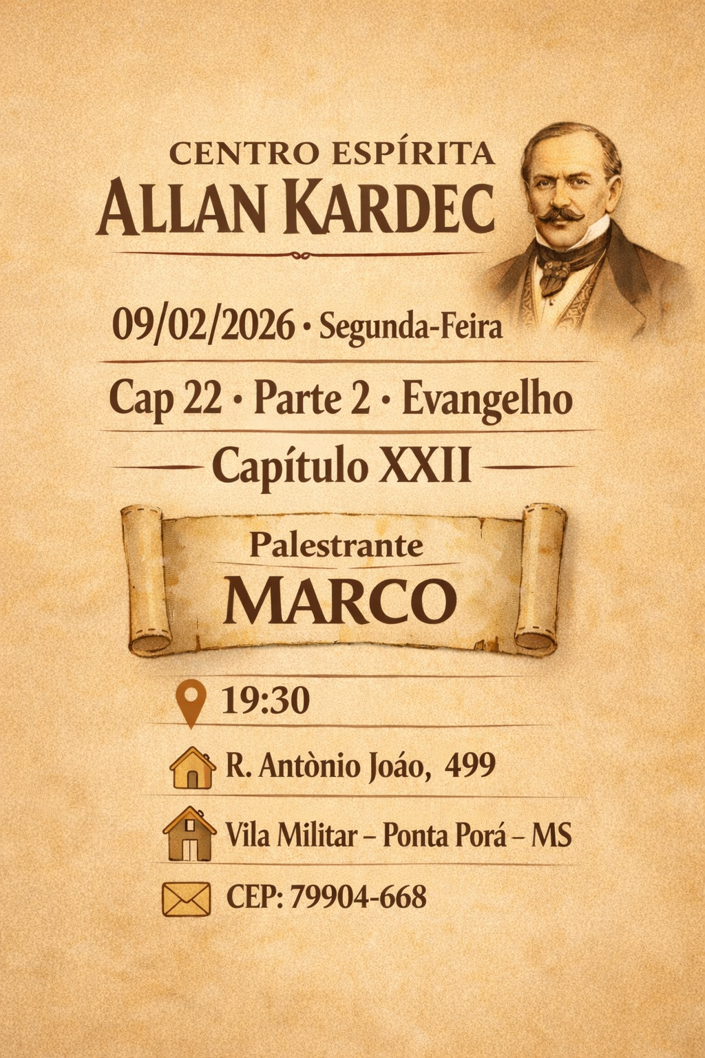 Palestra pública espírita