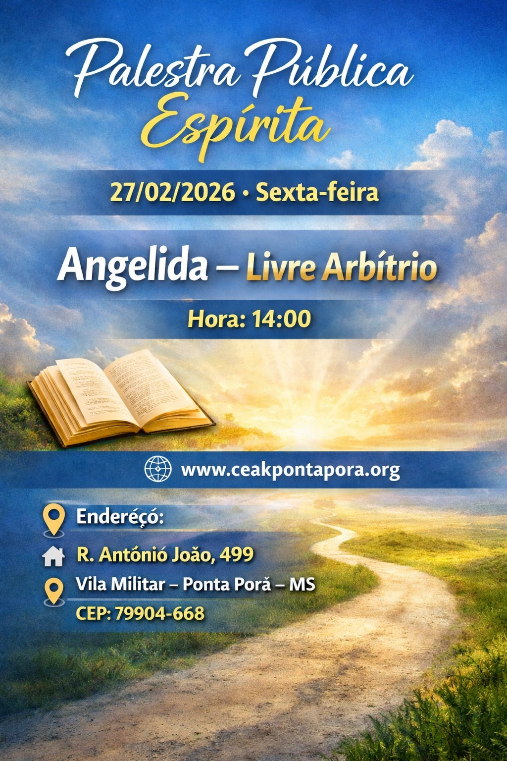 Palestra pública espírita