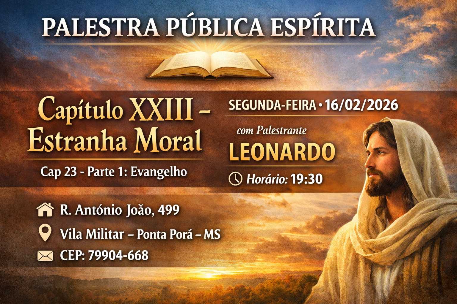 Palestra pública espírita