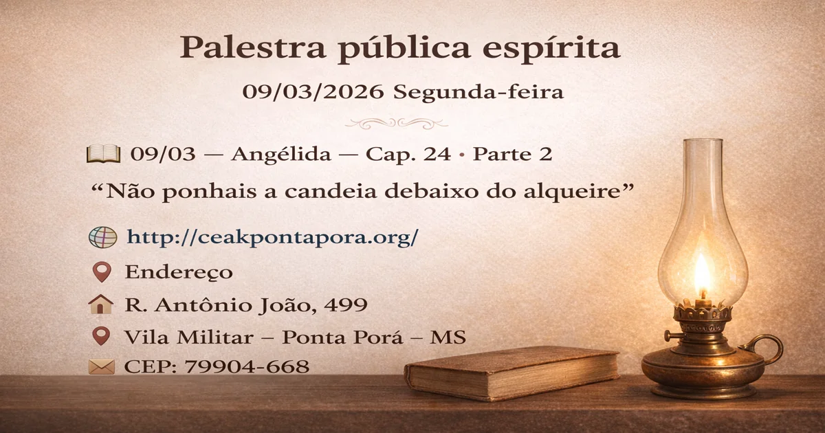 Palestra Espírita