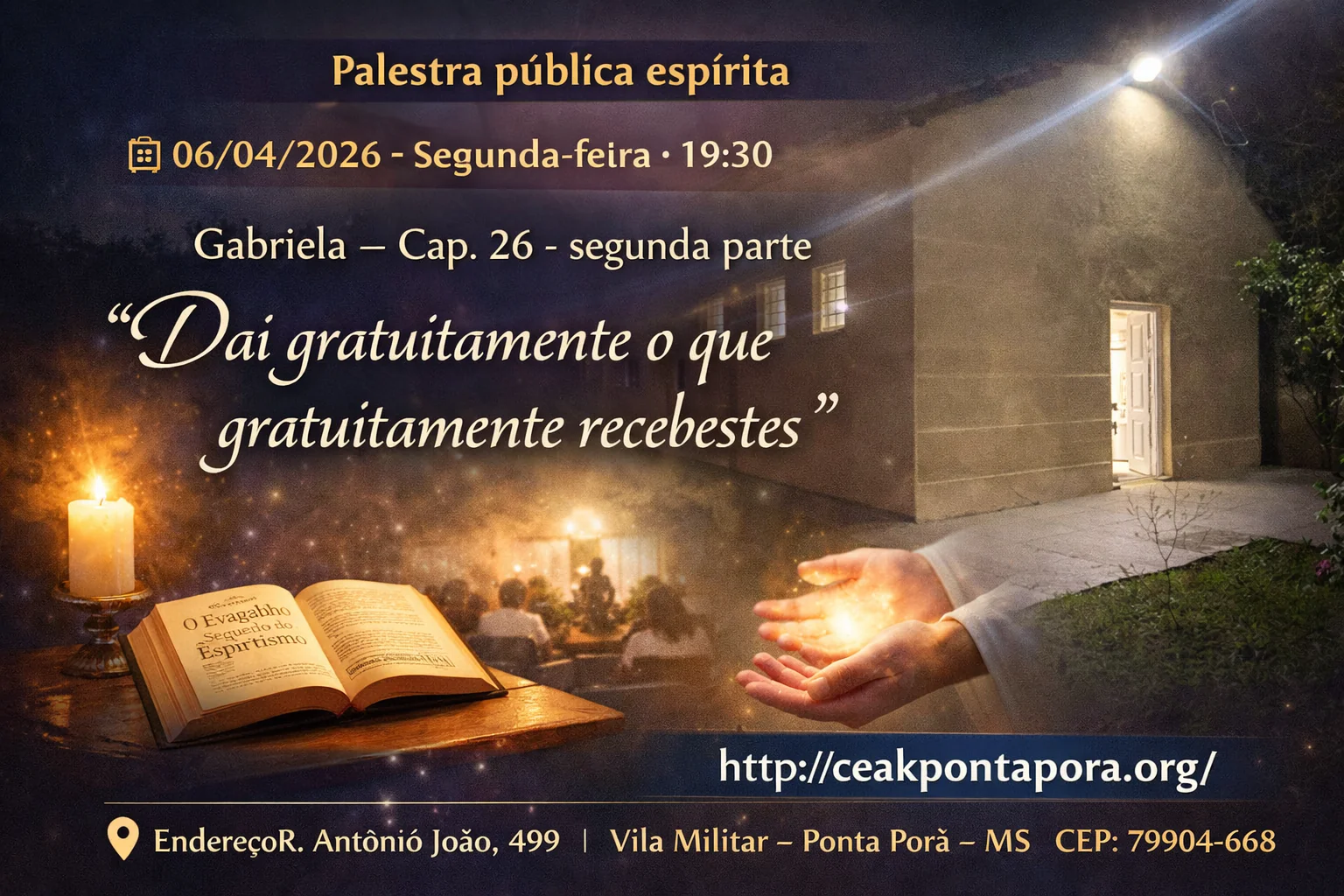 Palestra pública espírita