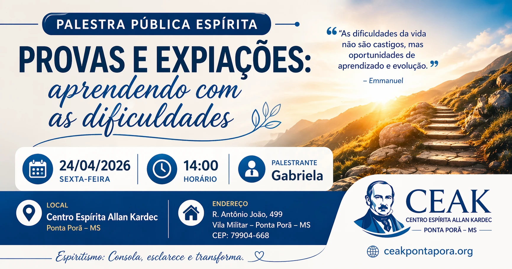 Provas e expiações: aprendendo com as dificuldades