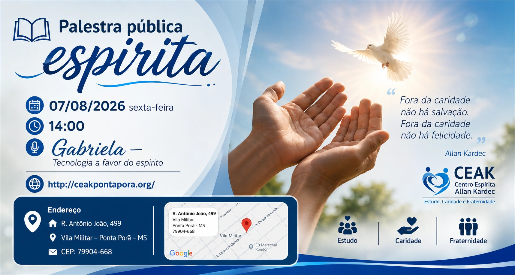 Tecnologia a favor do espírito