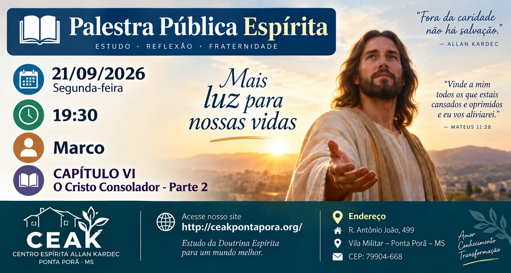 Capítulo VI – O Cristo Consolador – Parte 2