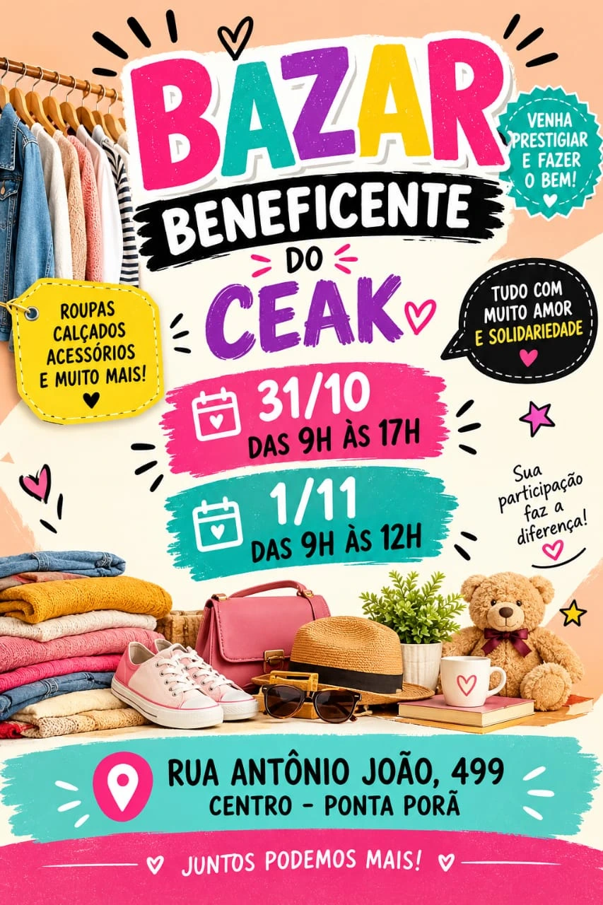 BAZAR BENEFICENTE DO CEAK