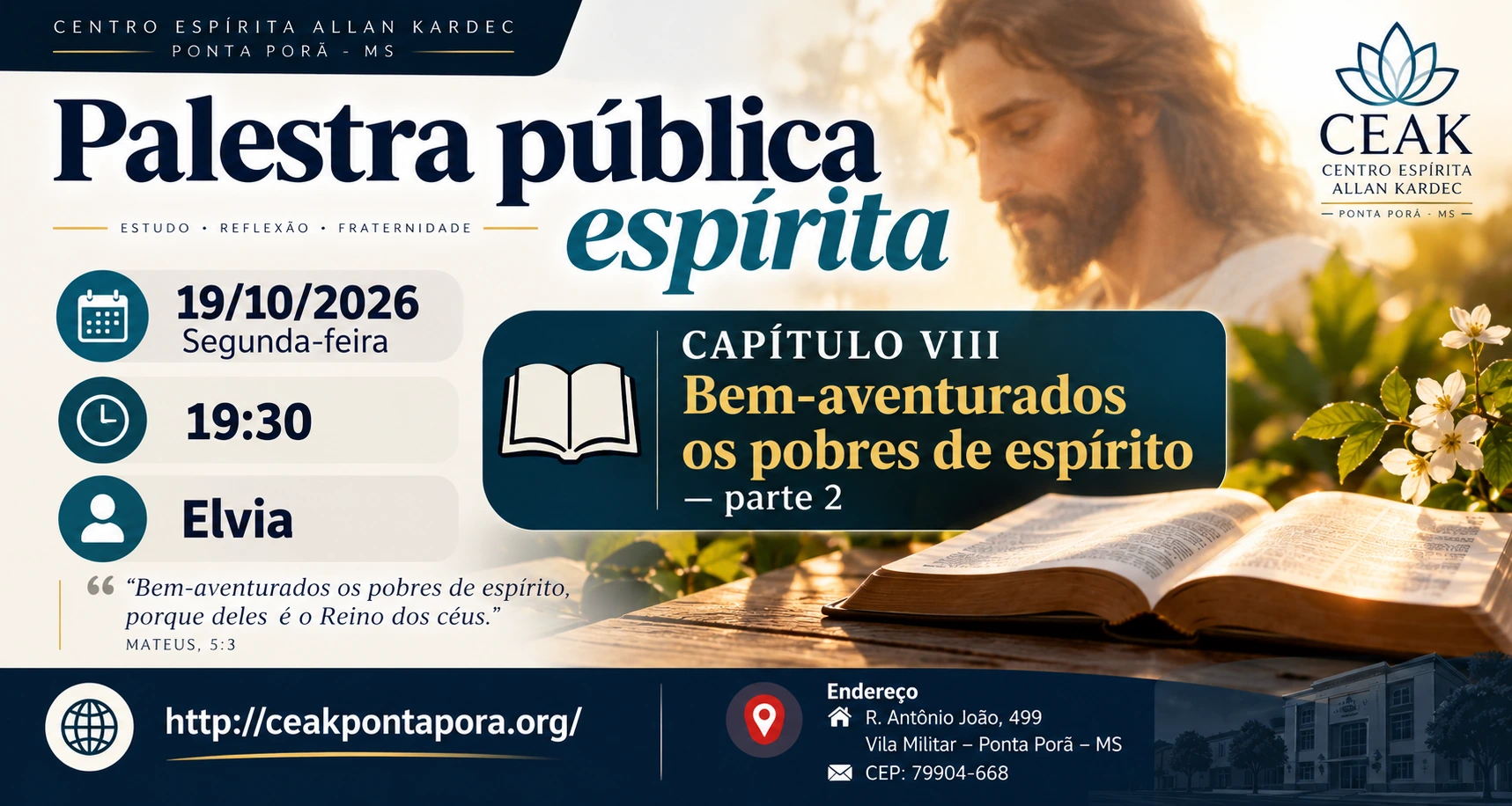 Bem-aventurados os pobres de espírito – parte 2